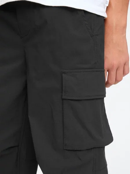 Pantaloni cargo copii Gap gri