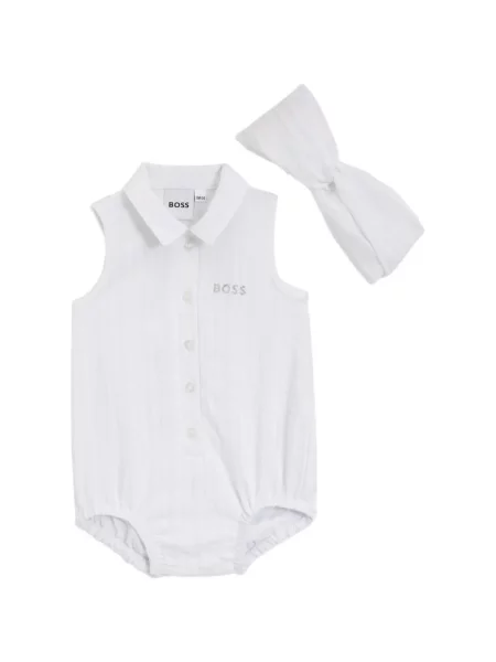 Dětské body Bosswear bílý