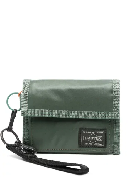 Portofel Porter-yoshida & Co. cu aplicații verde