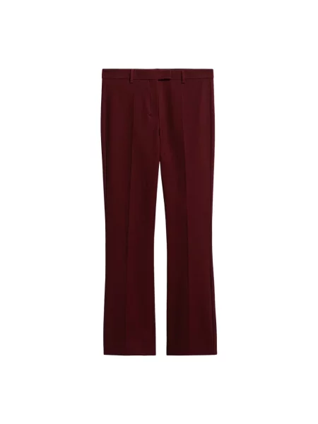 Spodnie Max Mara czerwone