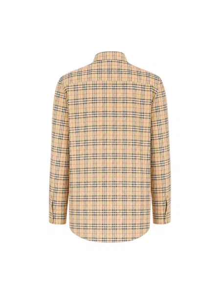 Koszula Burberry beżowa