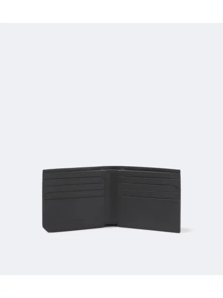 Portofel Bottega Veneta din piele verde