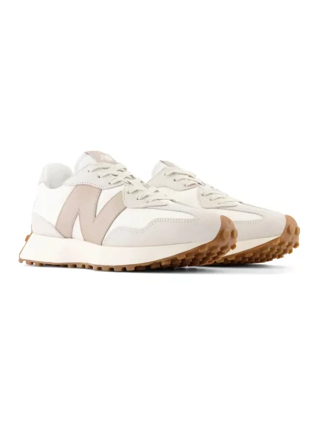 Sneakersy New Balance 327 zamszowe białe
