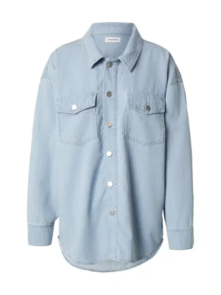 Tatiana Zidekova Bluză deschis albastru