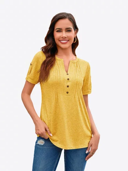 Imily Bluza rumena bela