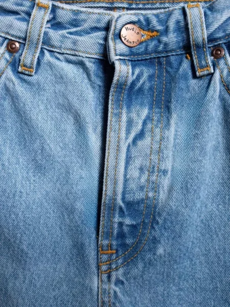 Blugi Nudie Jeans albastru