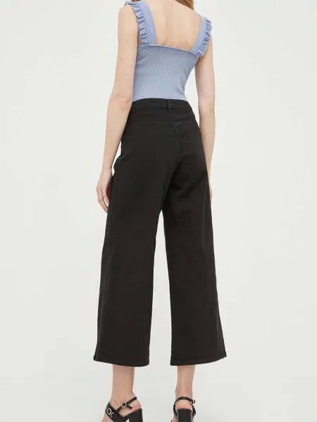 Džíny Artigli high waist černá