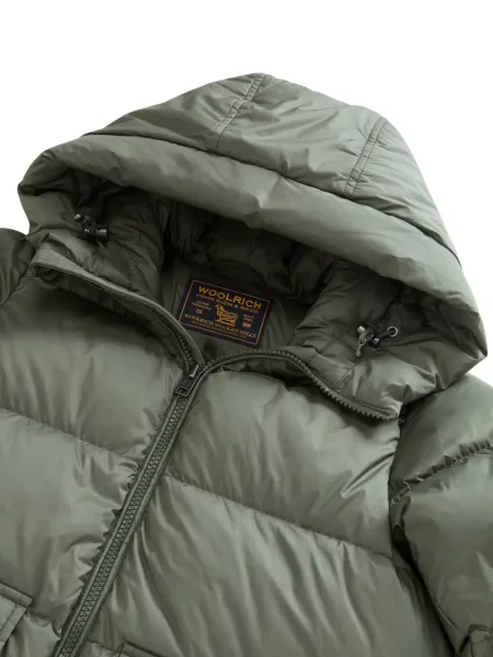 Kurtka dziecięca Woolrich zielona
