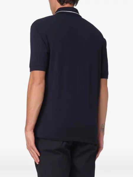 Tricou polo Armani Exchange albastru