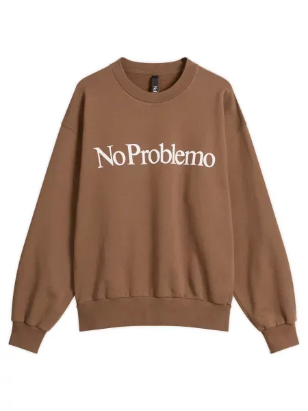 Bluza No Problemo brązowa