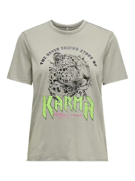 ONLY Tricou Lucy gri