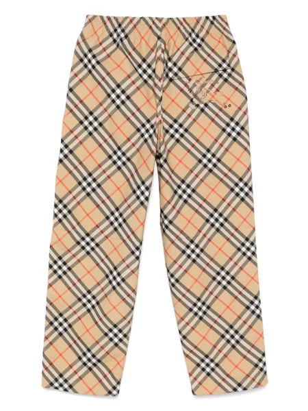 Hlače Burberry karirane keper