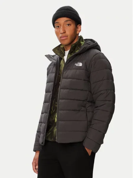 The North Face Kurtka zimowa Aconcagua ciemny szary