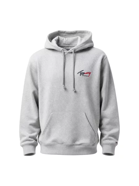 Bluza Tommy Jeans szara