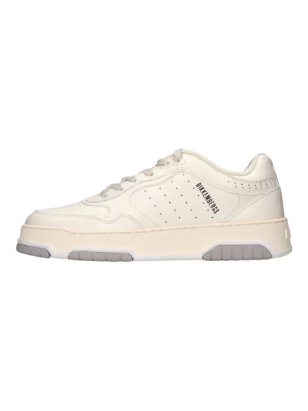 Sneakersy Bikkembergs skórzane białe