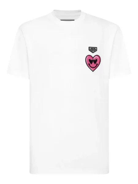 Tricou Philipp Plein alb