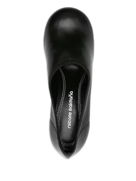 Pantofi cu toc Nicole Saldaña din piele negru