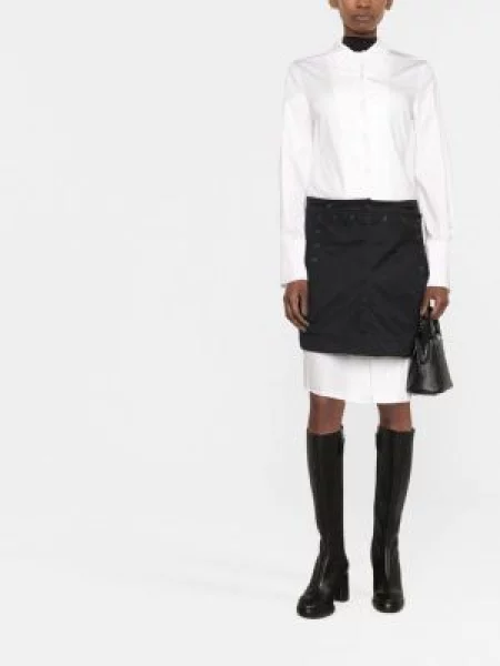 Palaidinė be rankovių Maison Margiela juoda