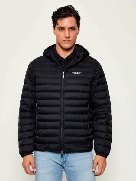 Armani Exchange Steppelt kabát kék