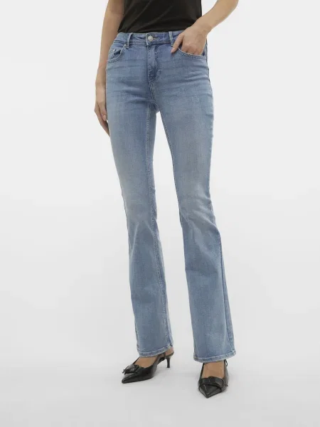 VERO MODA Jeans VMFLASH denim albastru