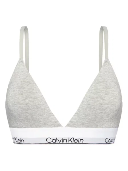 Calvin Klein Underwear Grudnjak / crna / bijela siva