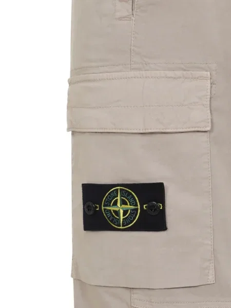 Pantaloni cargo Stone Island cu strasuri