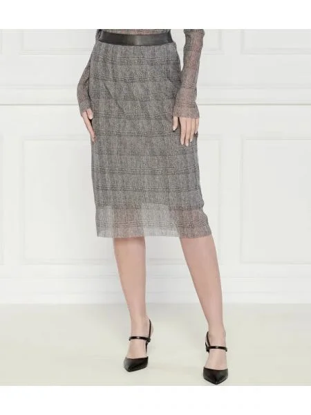 BOSS BLACK Fustă Evibelle negru