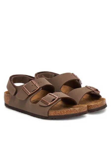 Birkenstock Basutės Milano As Kids S ruda