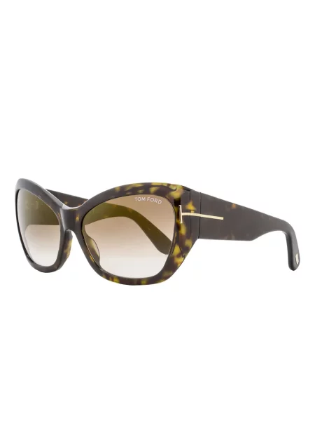 Ochelari de soare ochi de pisică Tom Ford Eyewear maro