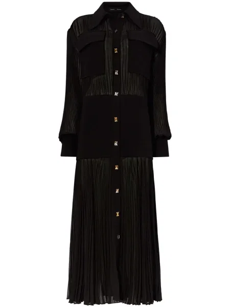 Rochie Proenza Schouler transparente de costum negru