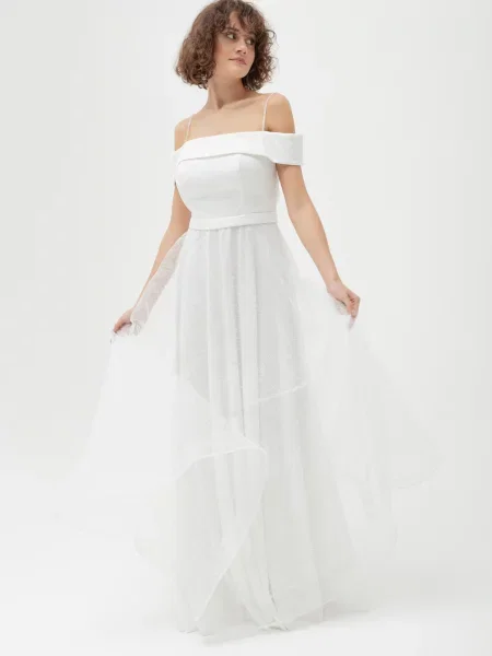 Rochie de seară Lafaba alb
