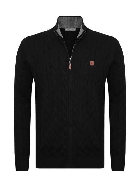 Jacey Quinn Geacă tricotată negru