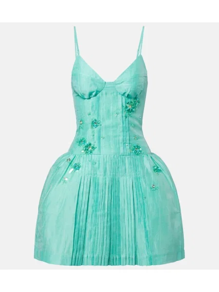 Rochie Shushu/tong de in verde
