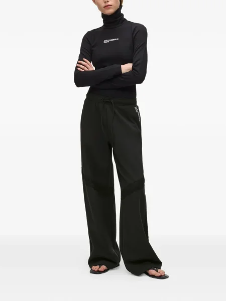 Pantaloni Karl Lagerfeld Jeans negru