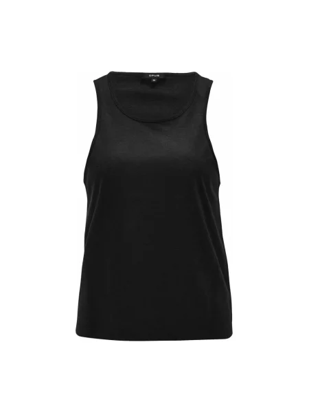 Top Opus bez rękawów czarny