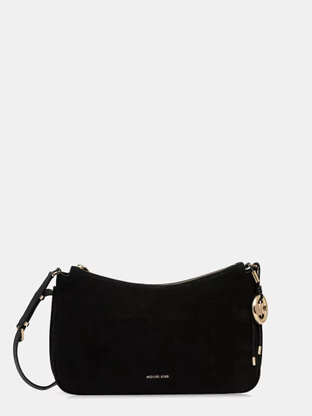 Michael Kors De piele geantă pe umăr NOLITA negru