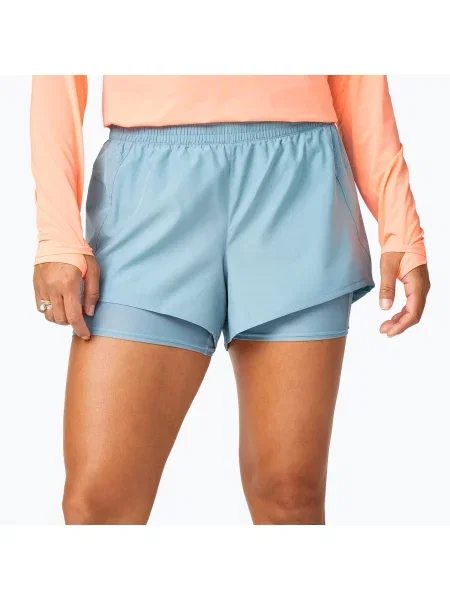 Pantaloni scurți de alergare pentru femei Brooks Dash blue albastru