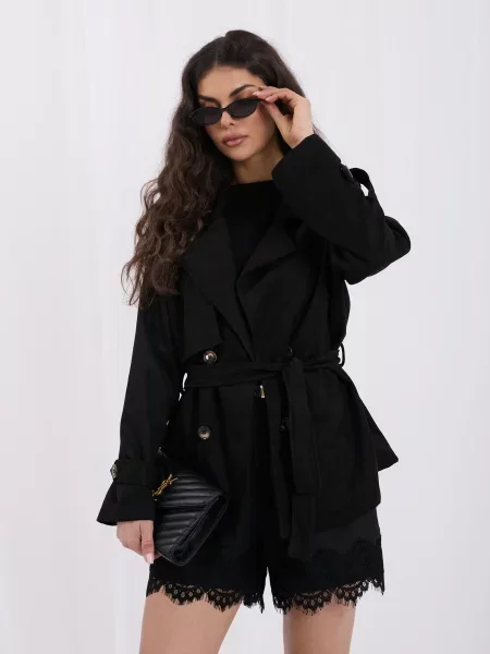 Parka Italy Moda crna