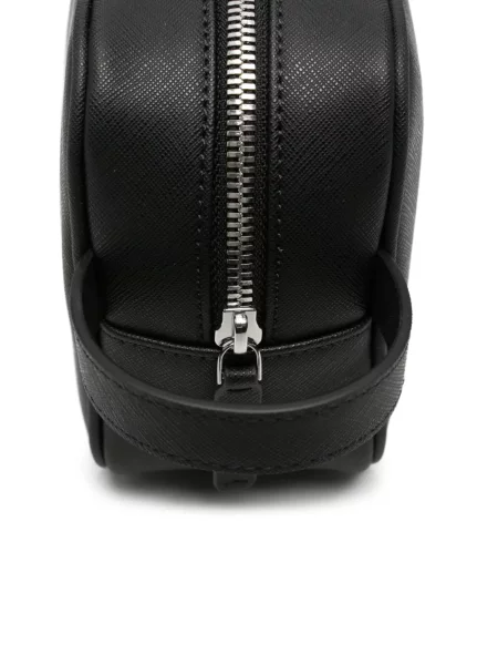 Τσάντα Emporio Armani με αυτόγραφο μαύρο