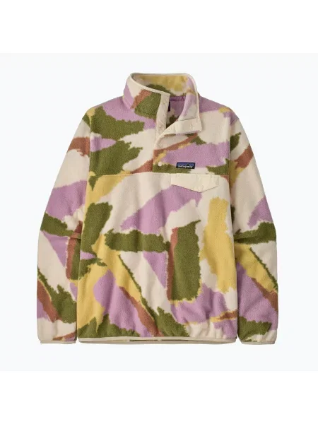 Bluză de trekking pentru femei Patagonia LW Synch Snap-T P/O sunshine/natural