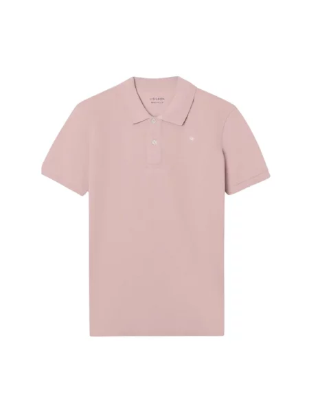 Koszulka polo Silbon różowa