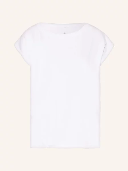Juvia Koszulka Z Frotte Kimberly weiss biała