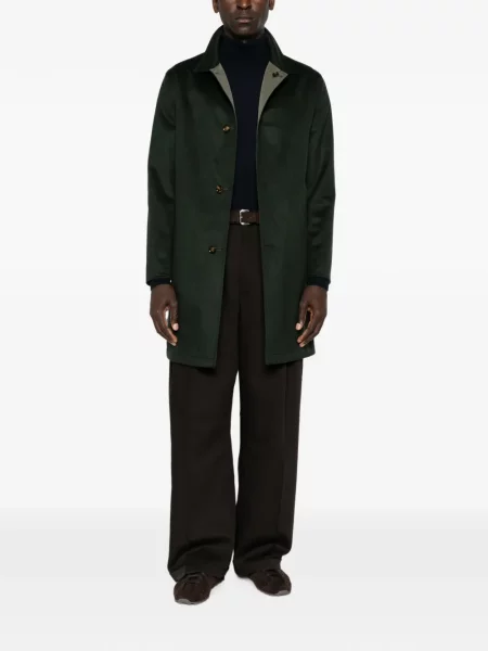 Reversibil palton Kired verde
