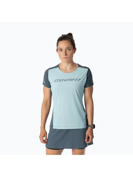 Tricou de alergare pentru femei DYNAFIT Alpine 2 Tee cloud blue albastru