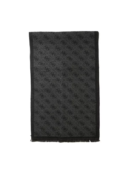 Guess Fular Gri închis negru