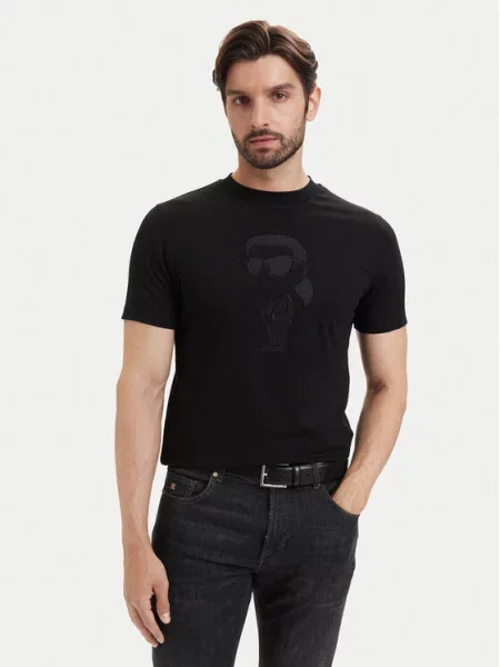 KARL LAGERFELD Tricou negru