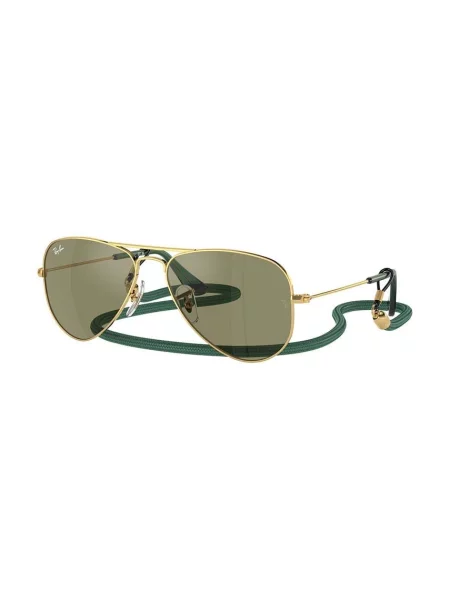 Ray-Ban Dječje sunčane naočale JUNIOR AVIATOR zelena