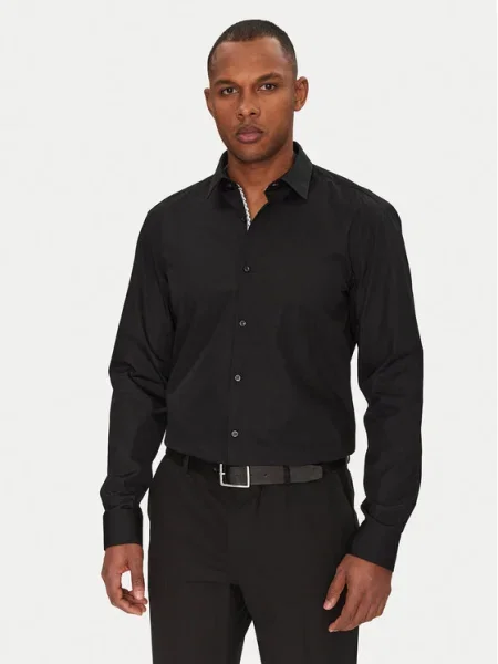 HUGO Cămașă Koey negru