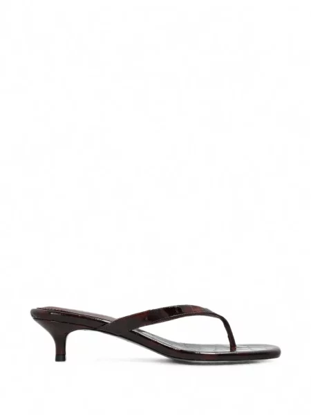 Sandale Black Suede Studio din piele de căprioară negru
