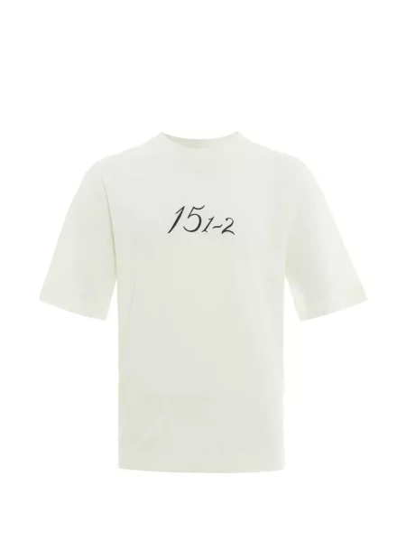 Tricou Applied Art Forms cu imagine alb
